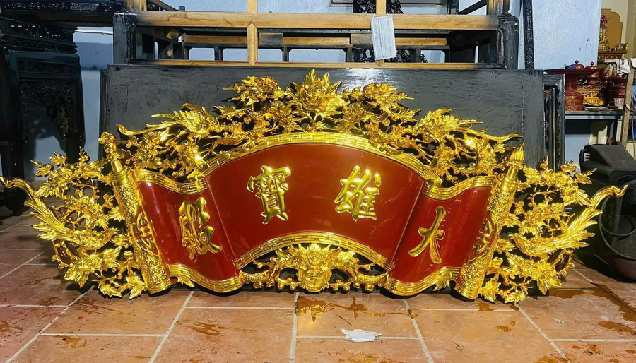 Cuốn thư câu đối 004