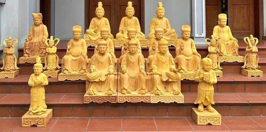 Tượng mộc tam tứ phủ