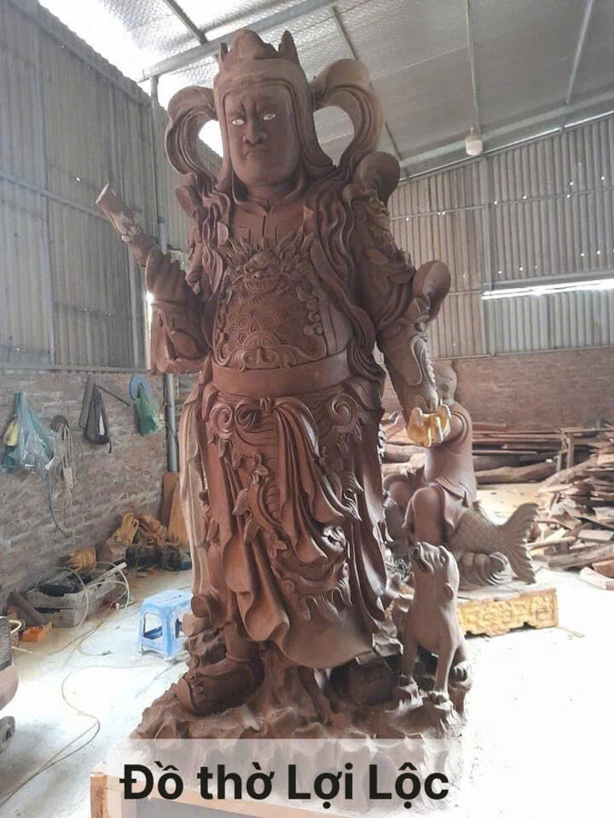 Mẫu tượng hộ pháp 012