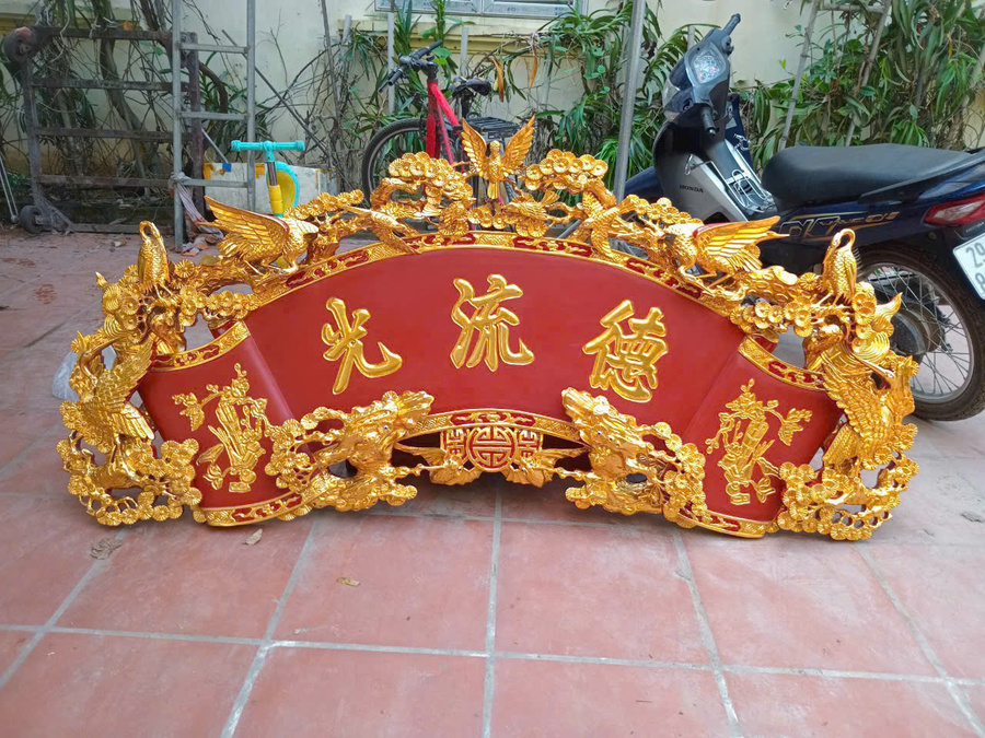 Cuốn thư câu đối 007