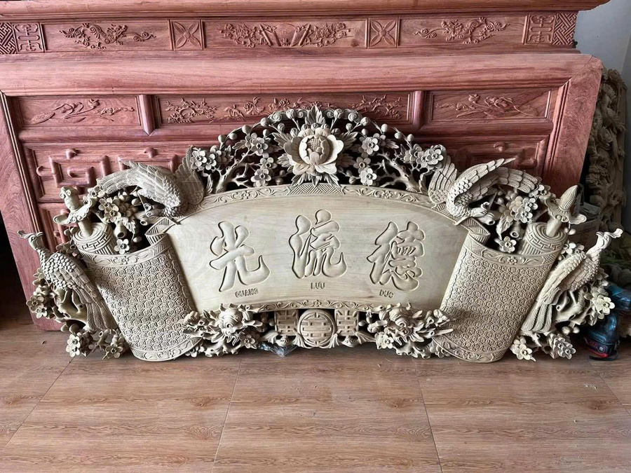 Cuốn thư câu đối 011