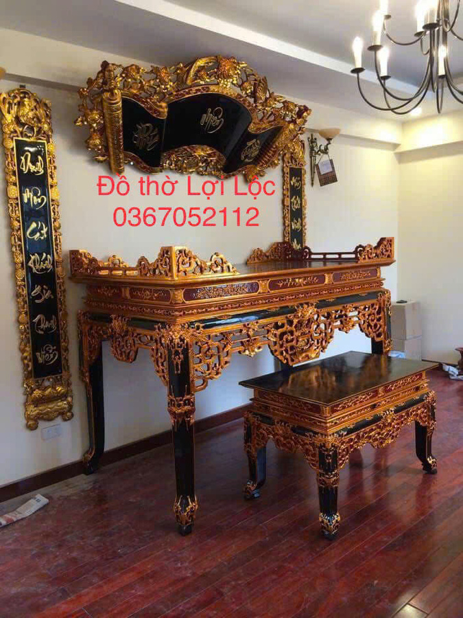 Mẫu án thờ 010