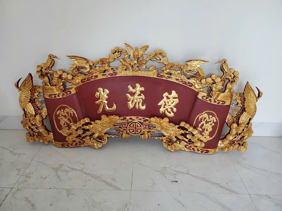 Cuốn thư câu đối 031
