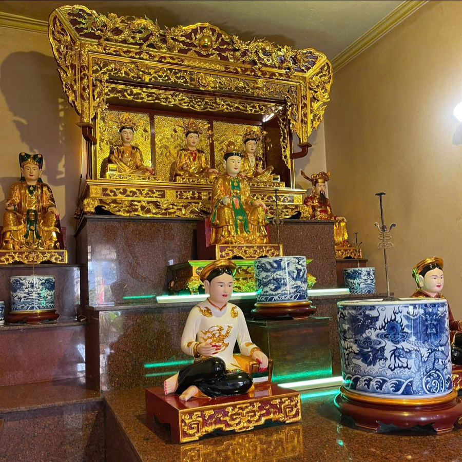 Mẫu điện thờ tư gia 012